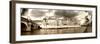 Panoramic Landscape - Ile Saint Louis - Paris - France-Philippe Hugonnard-Framed Photographic Print