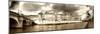 Panoramic Landscape - Ile Saint Louis - Paris - France-Philippe Hugonnard-Mounted Photographic Print