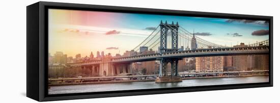 Panoramic Landscape - Instants of NY Series-Philippe Hugonnard-Framed Stretched Canvas