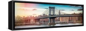 Panoramic Landscape - Instants of NY Series-Philippe Hugonnard-Framed Stretched Canvas