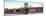 Panoramic Landscape - Manhattan Bridge with the Empire State Building from Brooklyn-Philippe Hugonnard-Mounted Photographic Print