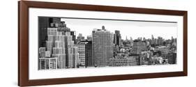 Panoramic Landscape Manhattan Buildings-Philippe Hugonnard-Framed Photographic Print