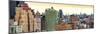 Panoramic Landscape Manhattan Buildings-Philippe Hugonnard-Mounted Photographic Print