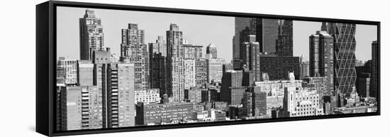 Panoramic Landscape - Manhattan - New York City - United States-Philippe Hugonnard-Framed Stretched Canvas