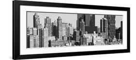 Panoramic Landscape - Manhattan - New York City - United States-Philippe Hugonnard-Framed Photographic Print