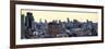 Panoramic Landscape Midtown Manhattan at Sunset-Philippe Hugonnard-Framed Photographic Print