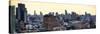 Panoramic Landscape Midtown Manhattan at Sunset-Philippe Hugonnard-Stretched Canvas