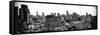 Panoramic Landscape Midtown Manhattan at Sunset-Philippe Hugonnard-Framed Stretched Canvas