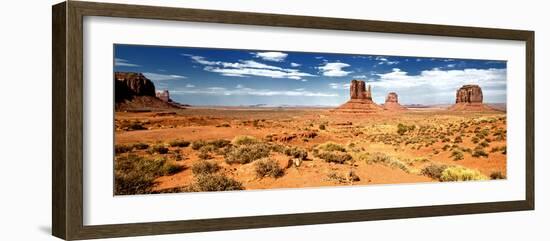 Panoramic Landscape - Monument Valley - Utah - United States-Philippe Hugonnard-Framed Photographic Print