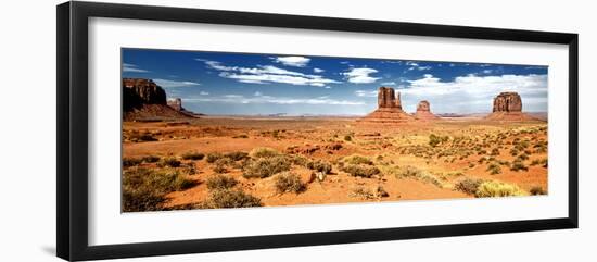 Panoramic Landscape - Monument Valley - Utah - United States-Philippe Hugonnard-Framed Photographic Print