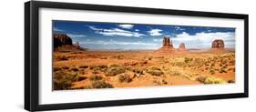 Panoramic Landscape - Monument Valley - Utah - United States-Philippe Hugonnard-Framed Photographic Print