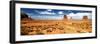 Panoramic Landscape - Monument Valley - Utah - United States-Philippe Hugonnard-Framed Photographic Print