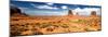 Panoramic Landscape - Monument Valley - Utah - United States-Philippe Hugonnard-Mounted Photographic Print