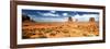 Panoramic Landscape - Monument Valley - Utah - United States-Philippe Hugonnard-Framed Photographic Print