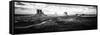 Panoramic Landscape - Monument Valley - Utah - United States-Philippe Hugonnard-Framed Stretched Canvas