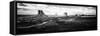 Panoramic Landscape - Monument Valley - Utah - United States-Philippe Hugonnard-Framed Stretched Canvas