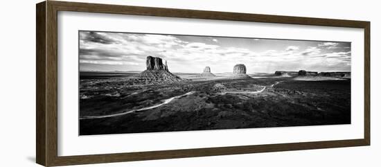 Panoramic Landscape - Monument Valley - Utah - United States-Philippe Hugonnard-Framed Photographic Print