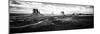 Panoramic Landscape - Monument Valley - Utah - United States-Philippe Hugonnard-Mounted Photographic Print