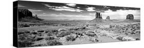 Panoramic Landscape - Monument Valley - Utah - United States-Philippe Hugonnard-Stretched Canvas