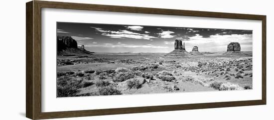 Panoramic Landscape - Monument Valley - Utah - United States-Philippe Hugonnard-Framed Photographic Print