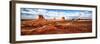 Panoramic Landscape - Monument Valley - Utah - United States-Philippe Hugonnard-Framed Photographic Print