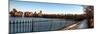 Panoramic Landscape - Path around the Jacqueline Kennedy Onassis Reservoir-Philippe Hugonnard-Mounted Photographic Print