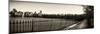 Panoramic Landscape - Path around the Jacqueline Kennedy Onassis Reservoir-Philippe Hugonnard-Mounted Photographic Print