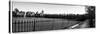 Panoramic Landscape - Path around the Jacqueline Kennedy Onassis Reservoir-Philippe Hugonnard-Stretched Canvas