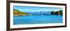 Panoramic Landscape, Saint Florent Creek, Mediterranean, Corsica, France-Philippe Hugonnard-Framed Photographic Print