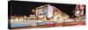 Panoramic Landscape - The Strip - Las Vegas - Nevada - United States-Philippe Hugonnard-Stretched Canvas