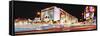 Panoramic Landscape - The Strip - Las Vegas - Nevada - United States-Philippe Hugonnard-Framed Stretched Canvas