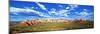Panoramic Landscape - Thunder Mountains - Sedona - Arizona - United States-Philippe Hugonnard-Mounted Photographic Print