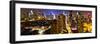 Panoramic Landscape - Times square - Manhattan - New York City - United States-Philippe Hugonnard-Framed Photographic Print