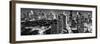 Panoramic Landscape - Times square - Manhattan - New York City - United States-Philippe Hugonnard-Framed Photographic Print