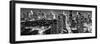 Panoramic Landscape - Times square - Manhattan - New York City - United States-Philippe Hugonnard-Framed Photographic Print