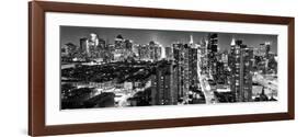 Panoramic Landscape - Times square - Manhattan - New York City - United States-Philippe Hugonnard-Framed Photographic Print