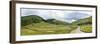 Panoramic Landscape View, Abergwesyn Valley, Powys, Wales, United Kingdom, Europe-Graham Lawrence-Framed Photographic Print