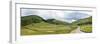 Panoramic Landscape View, Abergwesyn Valley, Powys, Wales, United Kingdom, Europe-Graham Lawrence-Framed Photographic Print