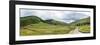 Panoramic Landscape View, Abergwesyn Valley, Powys, Wales, United Kingdom, Europe-Graham Lawrence-Framed Photographic Print
