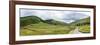 Panoramic Landscape View, Abergwesyn Valley, Powys, Wales, United Kingdom, Europe-Graham Lawrence-Framed Photographic Print