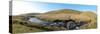 Panoramic Landscape View at Elan Valley, Cambrian Mountains, Powys, Wales, United Kingdom, Europe-Graham Lawrence-Stretched Canvas