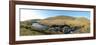 Panoramic Landscape View at Elan Valley, Cambrian Mountains, Powys, Wales, United Kingdom, Europe-Graham Lawrence-Framed Photographic Print