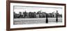 Panoramic Landscape View Manhattan with Top of The MetLife Building and Chrysler Building-Philippe Hugonnard-Framed Photographic Print