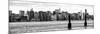 Panoramic Landscape View Manhattan with Top of The MetLife Building and Chrysler Building-Philippe Hugonnard-Mounted Photographic Print