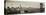 Panoramic Landscape View of Midtown NY with Manhattan Bridge and the Empire State Building-Philippe Hugonnard-Stretched Canvas