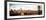 Panoramic Landscape View of Midtown NY with Manhattan Bridge and the Empire State Building-Philippe Hugonnard-Framed Photographic Print