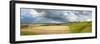 Panoramic Landscape View of the Cherhill Downs, Wiltshire, England, United Kingdom, Europe-Graham Lawrence-Framed Photographic Print