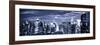 Panoramic Landscape View of Times Square, Skyscrapers View, Midtown Manhattan, NYC, NYC-Philippe Hugonnard-Framed Photographic Print