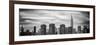 Panoramic Landscape with a Top of Empire State Building-Philippe Hugonnard-Framed Photographic Print