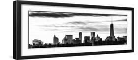 Panoramic Landscape with One Trade Center (1WTC)-Philippe Hugonnard-Framed Photographic Print